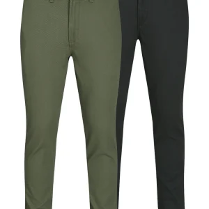 Jack & Jones Marco Dave Chino 2-Pack Black