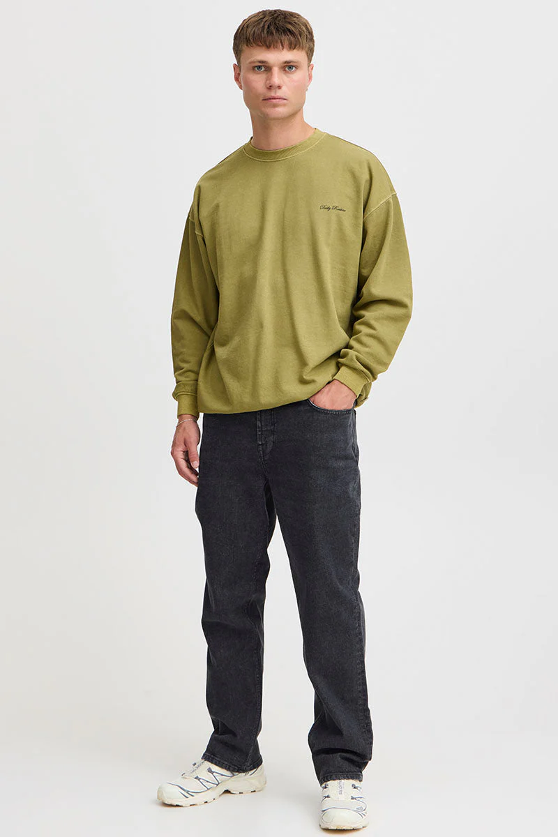 Solid Ryan Relaxed Fit Guled Grey Denim – Image 3