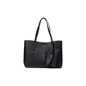 Guess Women Fall Winter Black Polyurethane Bag