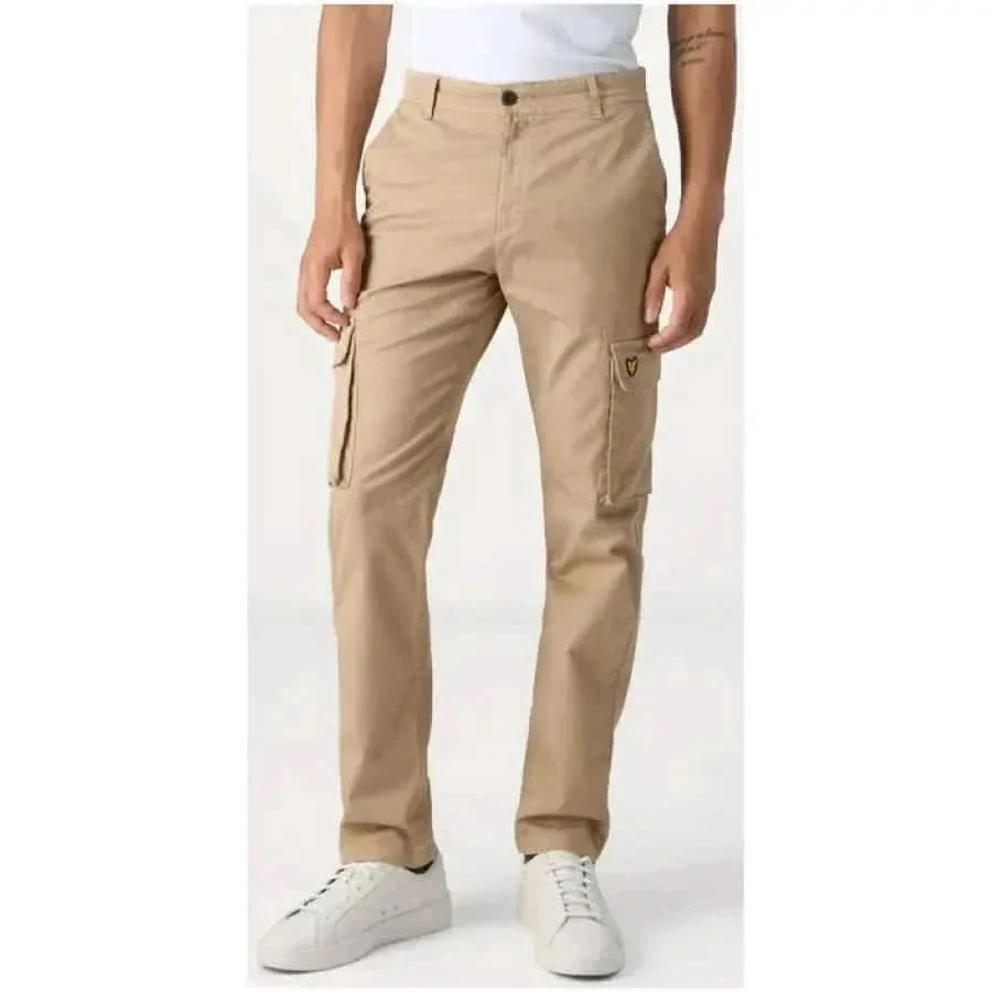 Pantalon à poches pour hommes Lyle & Scott Green – Image 5