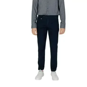 Antony Morato Pantalon en coton mélangé bleu pour hommes