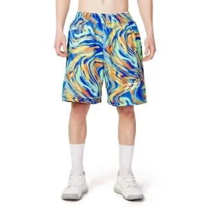 Short Triplosette 777 pour hommes, imprimé bleu clair