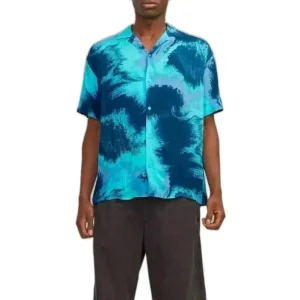 Jack & Jones - Chemise à manches courtes - Turquoise