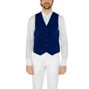 Only & Sons Gilet bleu clair pour hommes
