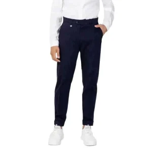 Antony Morato Hommes Pantalon bleu avec poches avant