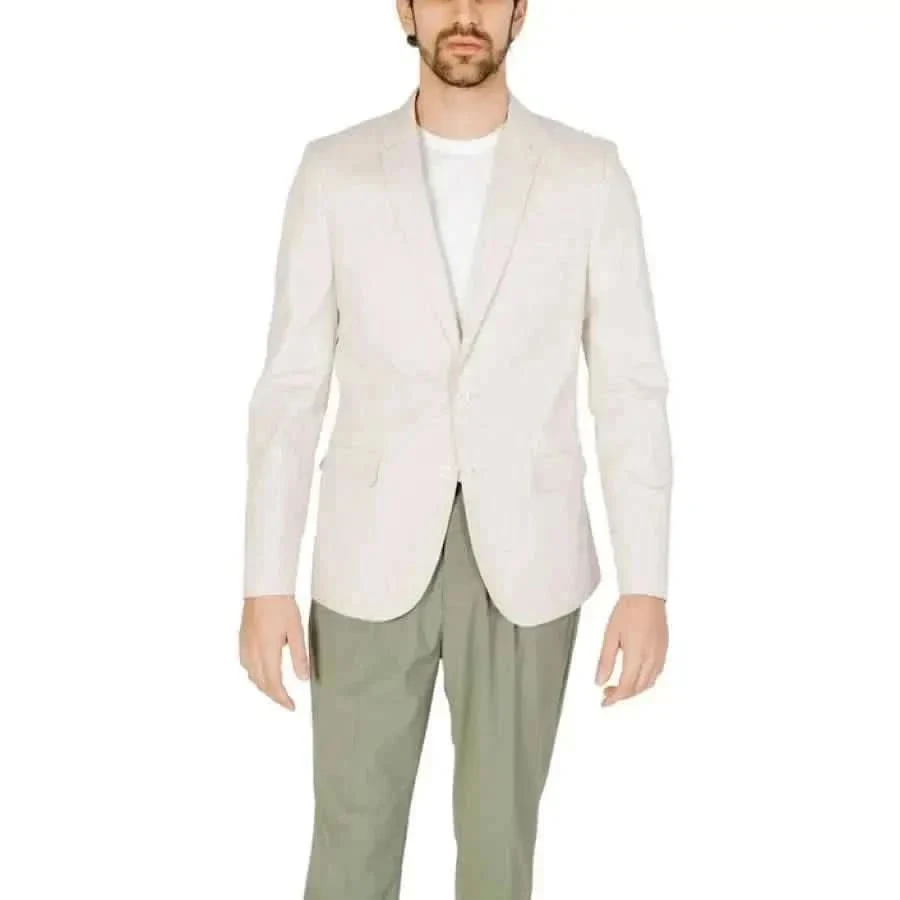 Antony Morato Hommes Blazer bleu printemps/été – Image 5