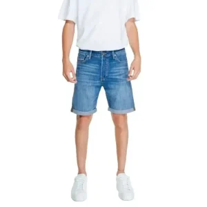 Shorts bleus à poches pour hommes Jack & Jones
