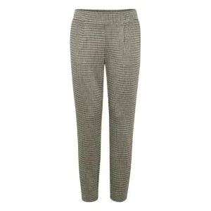 Ichi Women Beige Trousers for Fall Winter (Pantalon beige pour l'automne et l'hiver)