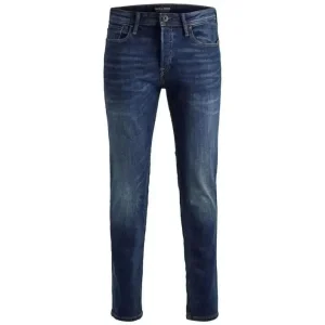 Jack & Jones Jean bleu à effet usé pour hommes
