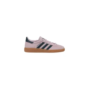 Adidas Women Pink Leather Slip On Sporty Sneakers