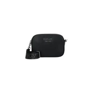 Replay Women Black Shoulder Bag with Inside Pockets FW3778000