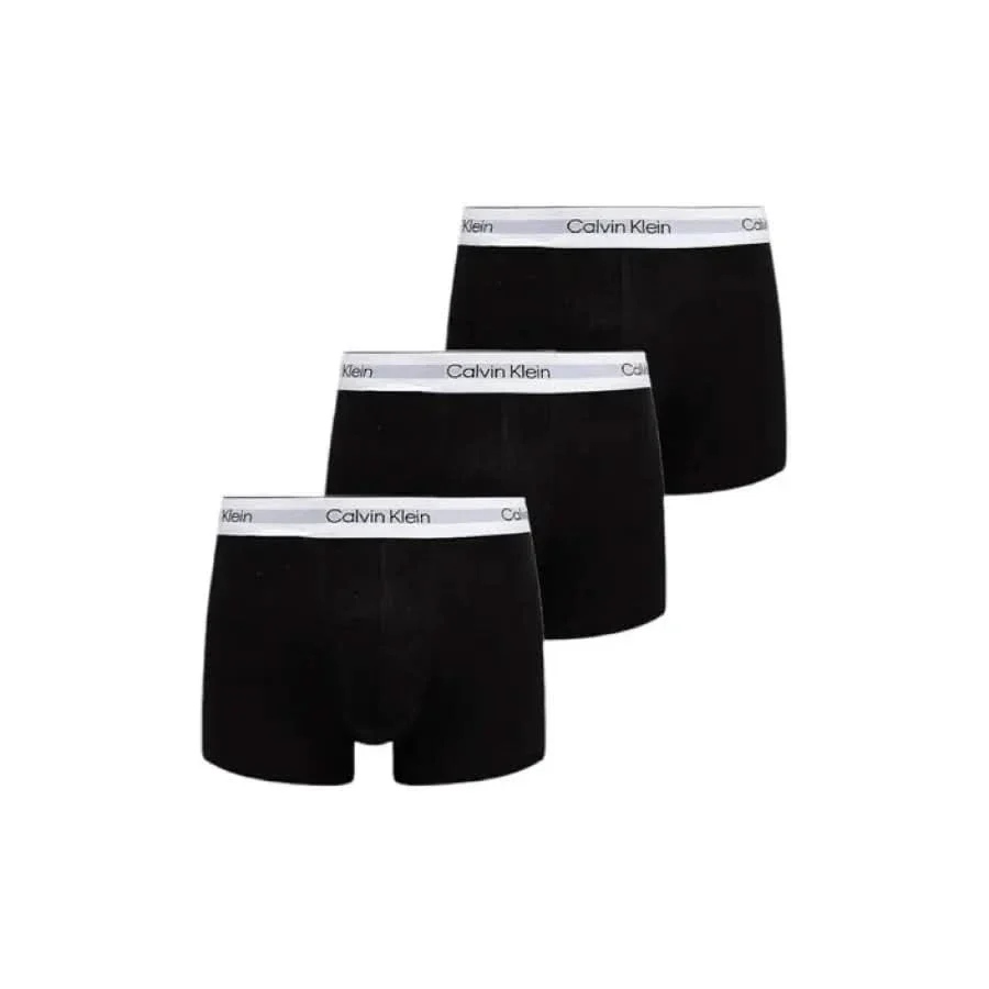 Boxer imprimé noir Calvin Klein Hommes