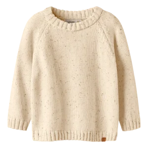Haut en tricot Lil' atelier mini Nmngalto fak ls knit lil