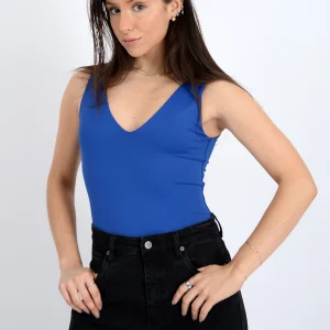 Body Valentina Sleeveless V-Neck Blue Bell RD Style