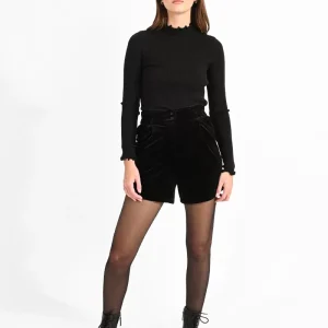 Short Velvet Noir Molly Bracken