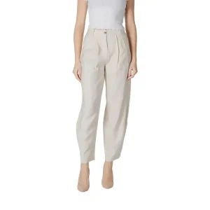 Vila Clothes Pantalon blanc printemps-été pour femmes