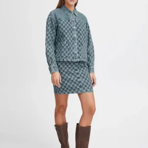 Jupe Chekie Bleu Jeans Ichi