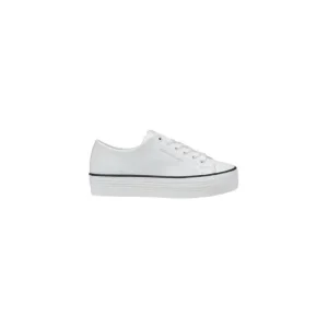 Baskets en cuir blanc de Calvin Klein Jeans pour femme