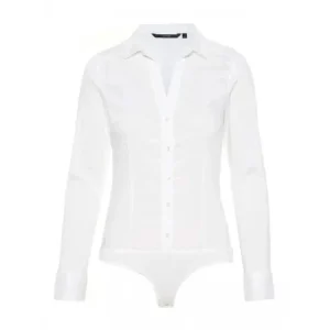Vero Moda - Chemise classique blanche à manches longues pour femmes