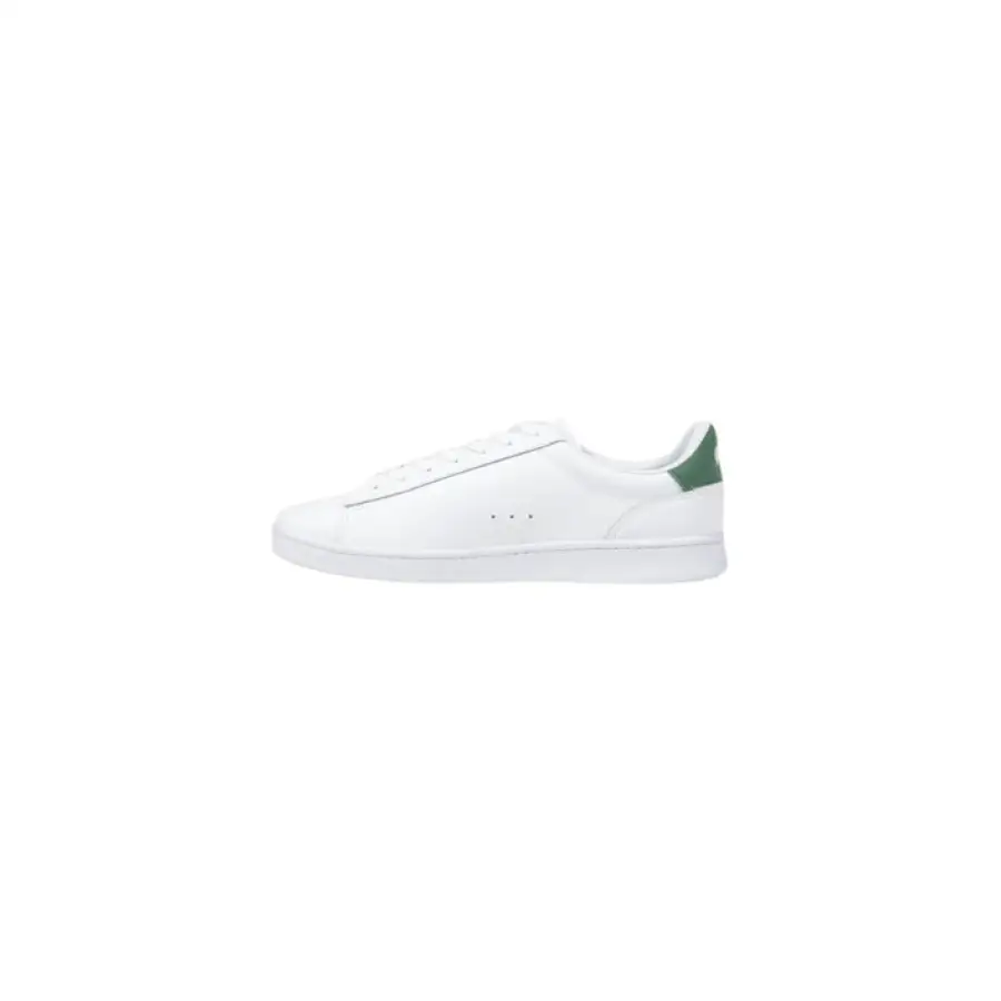Sneaker Lacoste en cuir blanc avec talon vert – Image 4