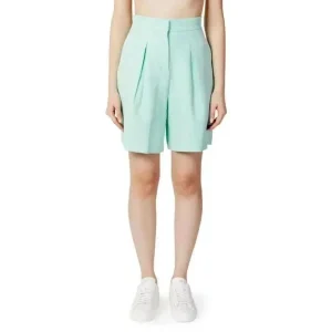 Short femme Turquoise Hinnominate - 100% Polyester
