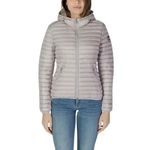 Colmar Originals Veste à col roulé grise avec capuche pour femme